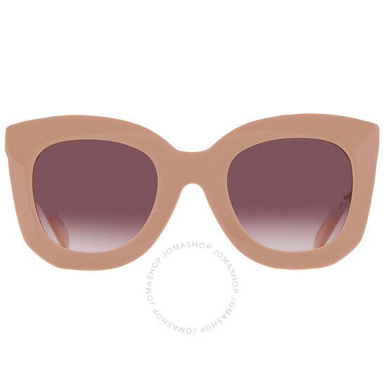 نظارة شمسية سيلين مربعة الشكل للنساء، بنفسجية متدرجة