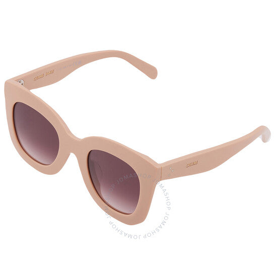 نظارة شمسية سيلين مربعة الشكل للنساء، بنفسجية متدرجة