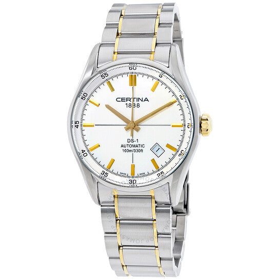 Certina, DS 1 Automatic Silver Dial Men's Watch C0064072203100