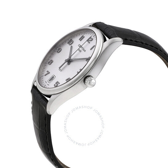 ساعة سيرتينا DS-4 للرجال بمينا فضية وسوار من الكوارتز