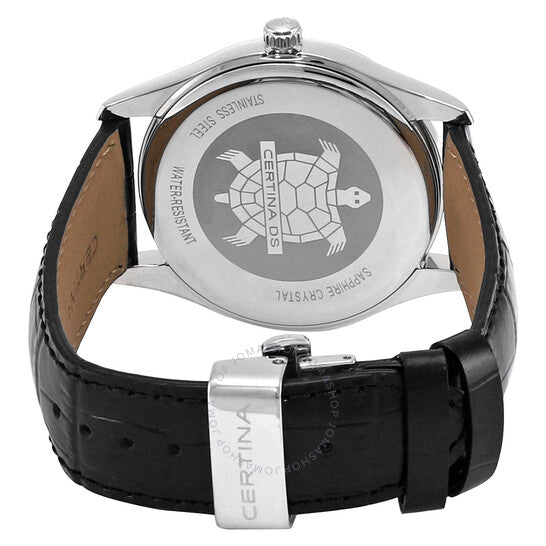 ساعة سيرتينا DS-4 للرجال بمينا فضية وسوار من الكوارتز