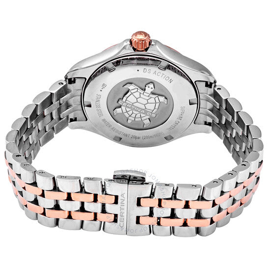 ساعة سيرتينا دي إس أكشن كرونوميتر دايموندز للسيدات بلونين