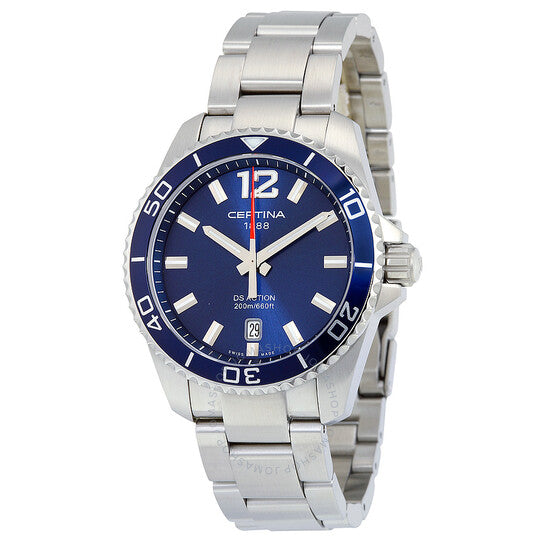 Certina, DS Action Stainless Steel Men's Quartz Watch C0134101104700