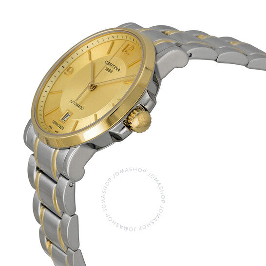 Certina, DS Caimano Automatic Champange Dial Two-tone Men's Watch