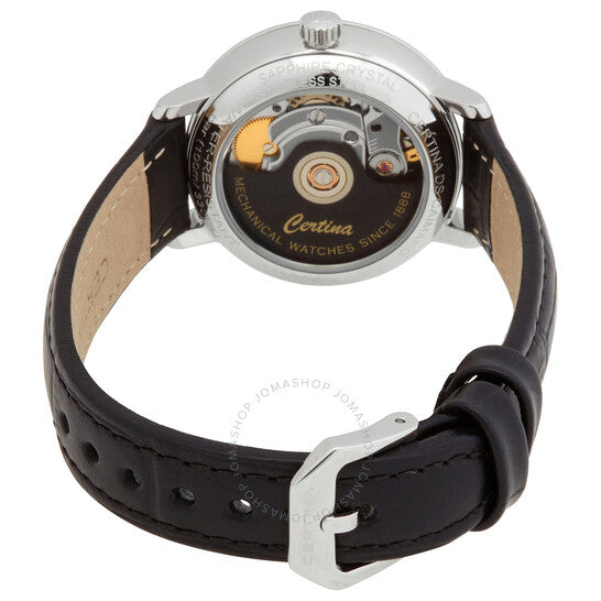 ساعة سيرتينا دي إس كايمانو أوتوماتيكية بمينا فضي للسيدات