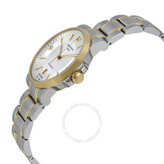 Certina, DS Caimano Automatic Silver Dial Two-tone Men's Watch