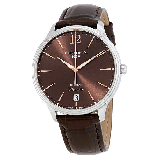 ساعة سيرتينا DS دريم براون مينا نسائية