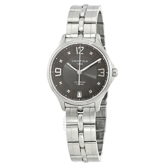 ساعة Certina DS Dream Diamond Grey Dial للسيدات