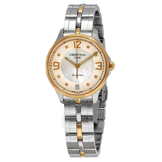 Certina, DS Dream Two-Tone Stainless Steel Ladies Quartz Watch