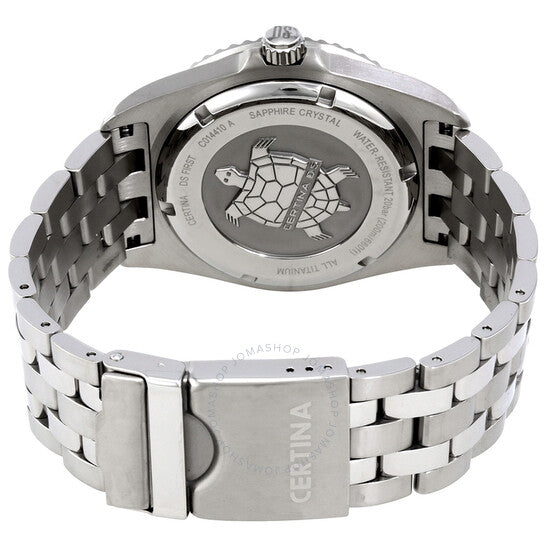 Certina, DS First Ceramic Titanium Men's Quartz Watch C0144104408100