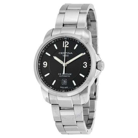 Certina, DS Podium Automatic Black Dial Men's Watch C0014071105700