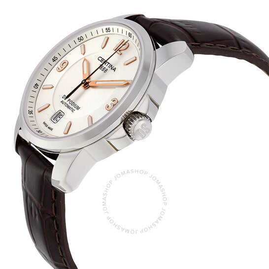 Certina, DS Podium Automatic Silver Dial Men's Watch C0014071603701