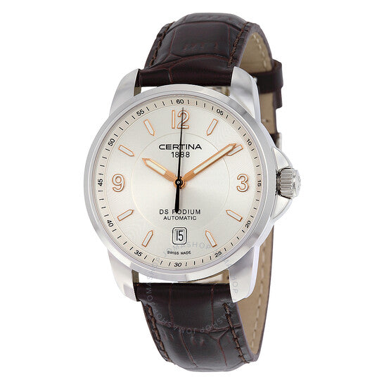 Certina, DS Podium Automatic Silver Dial Men's Watch C0014071603701
