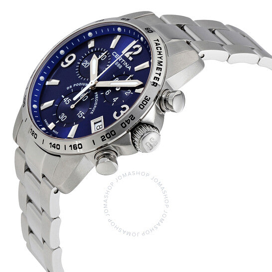 Certina, DS Podium Chronograph Blue Dial Men's Watch