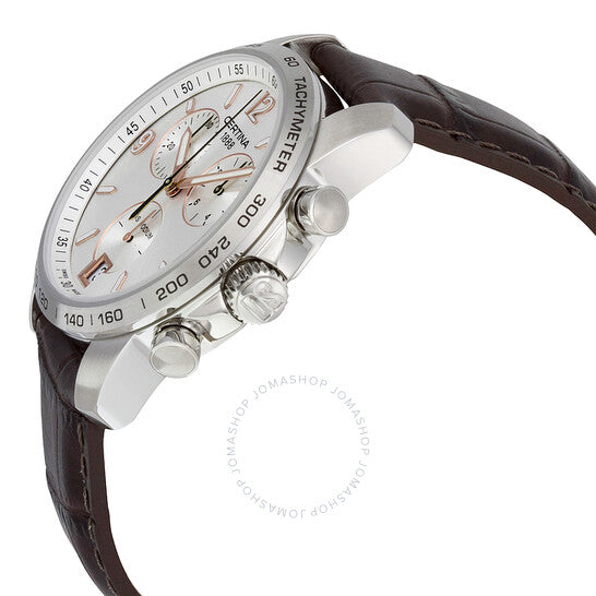 Certina, DS Podium Chronograph Silver Dial Men's Watch C0014171603701