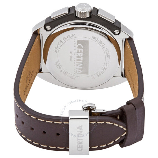Certina, DS Royal Chronograph Quartz Black Dial Men's Watch