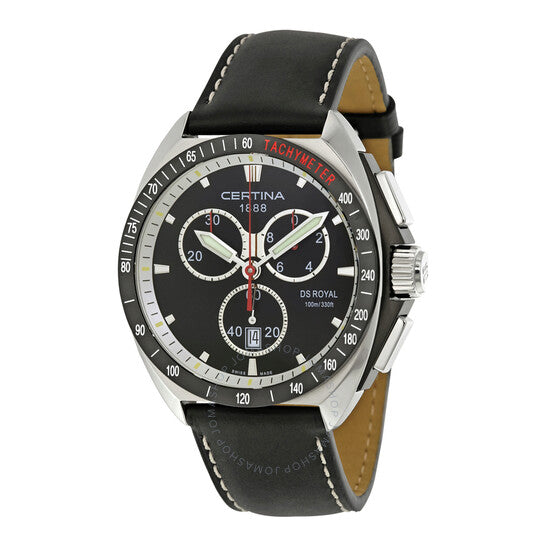Certina, DS Royal Chronograph Black Dial Men's Watch C0104171605102