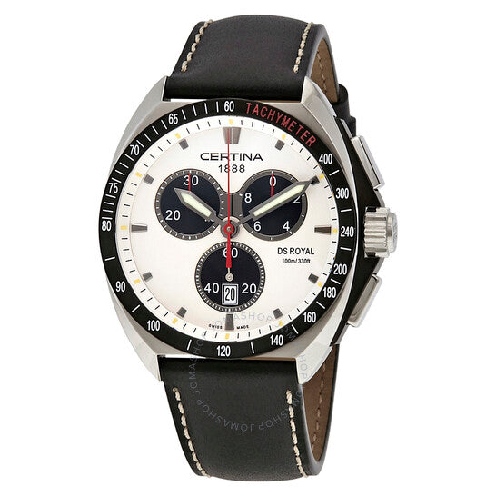 Certina, DS Royal Chronograph Quartz White Dial Men's Watch