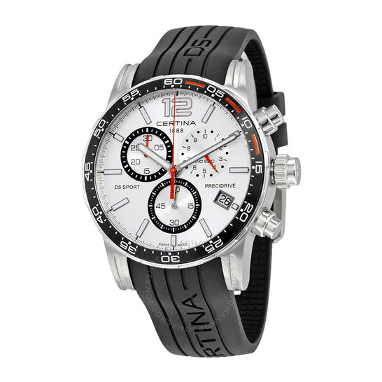 Certina, DS Sport Chronograph Silver Dial Men's Watch