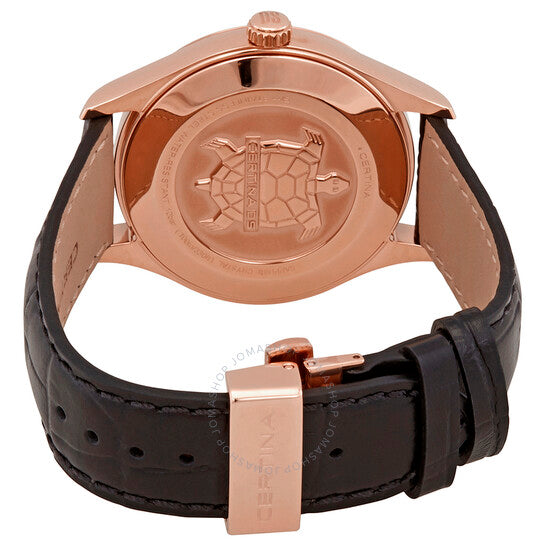 ساعة سيرتينا DS-8 مون فيز للرجال بمينا أسود