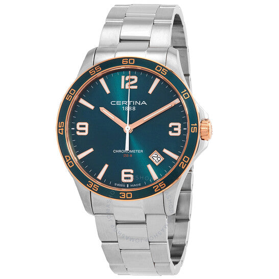 Certina, DS-8 Quartz Green Dial Men's Watch