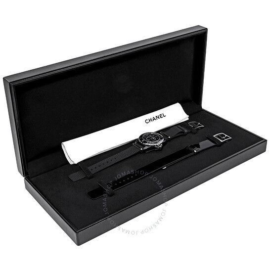 شانيل، ساعة J12 نسائية بمينا أسود