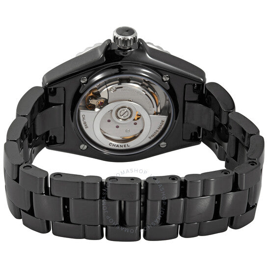 شانيل، ساعة J12 نسائية بمينا أسود