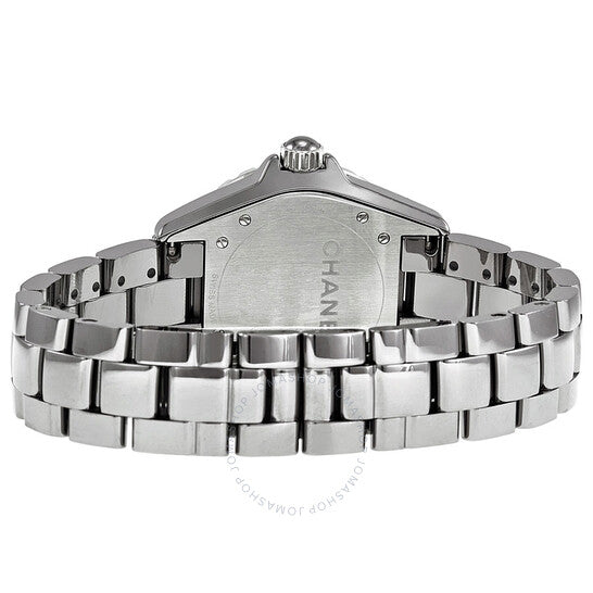 Chanel, J12 Titanium Dial Ceramic Ladies Watch