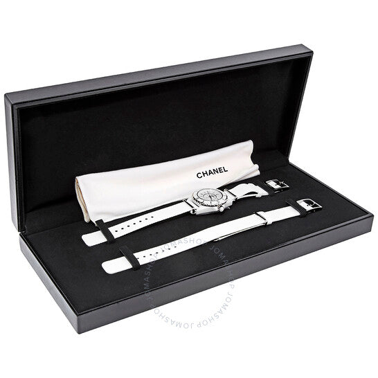 Chanel, J12 White Dial Ladies Watch
