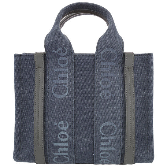 Chloé, Canvas Small Woody Shopping Bag