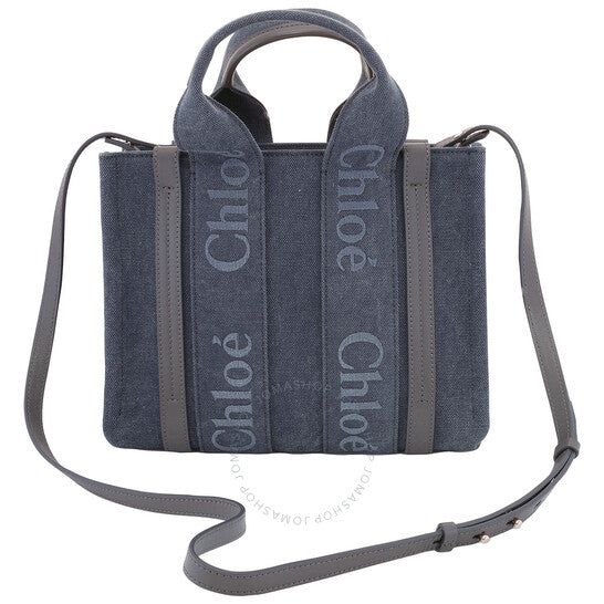 Chloé, Canvas Small Woody Shopping Bag