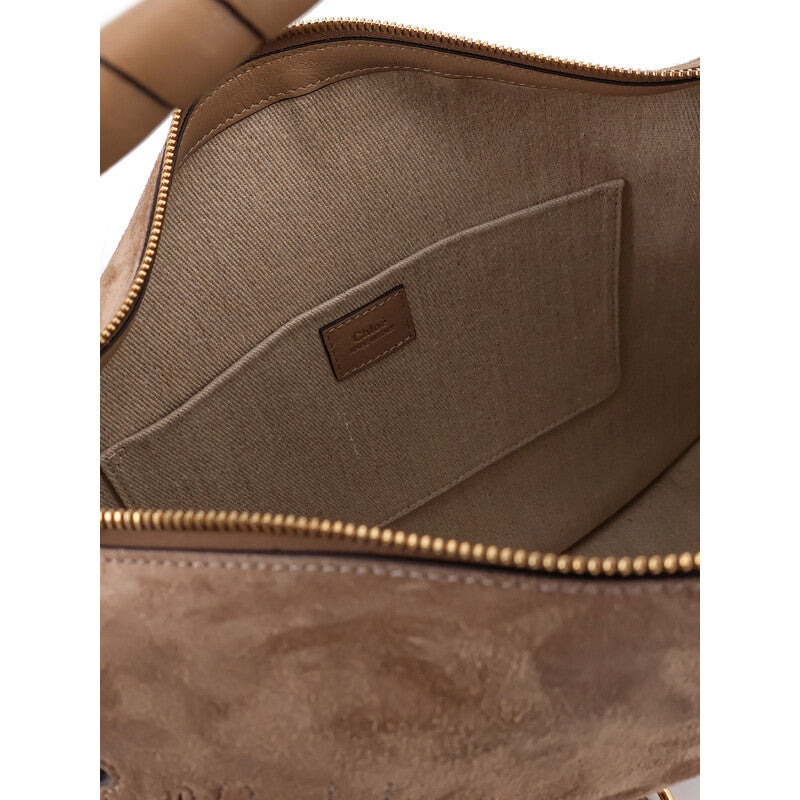Marcie Suede Shoulder Bag