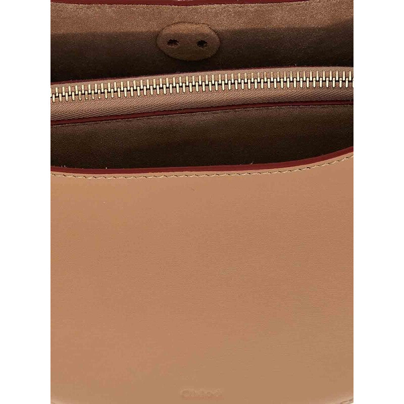 Small Arlene Leather Hobo Bag