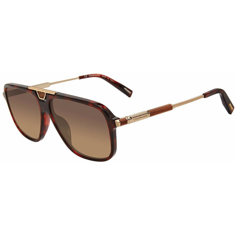 Brown Gradient Navigator Men's Sunglasses