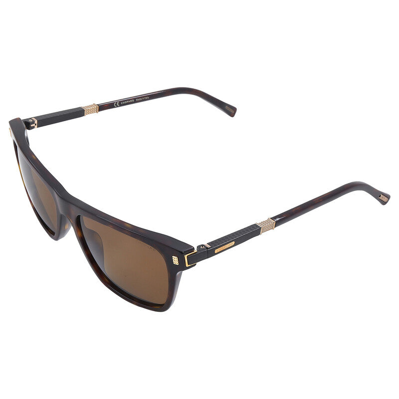 Brown Square Men's Sunglasses