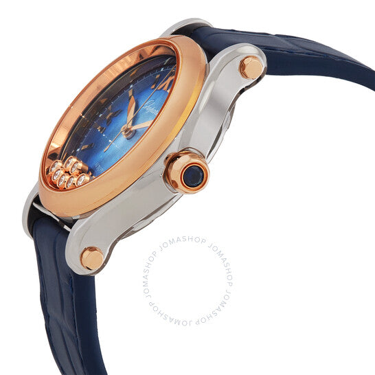 Chopard, Happy Sport Automatic Blue Dial Ladies Watch