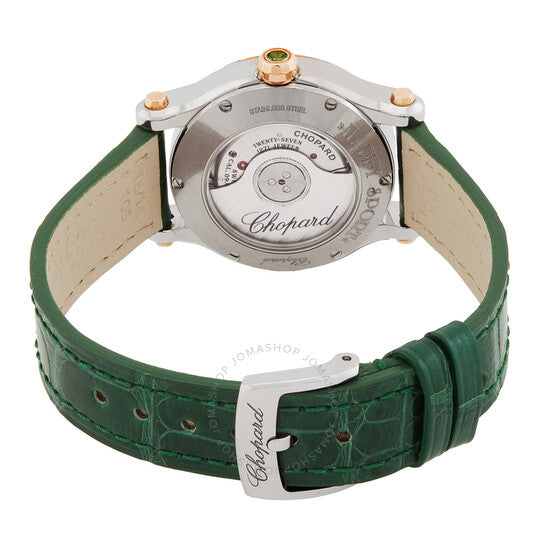 Chopard, Happy Sport Automatic Green Dial Ladies Watch
