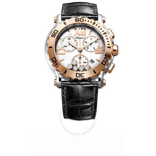 Chopard, Happy Sport Chrono Rose Gold Ladies Watch