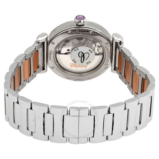 شوبارد، ساعة إمبريال أوتوماتيكية للسيدات بمينا فضي