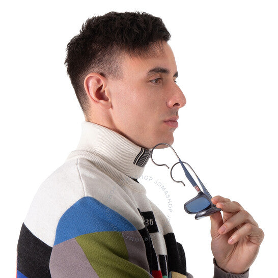 نظارة شمسية رجالية مربعة زرقاء مستقطبة من شوبارد