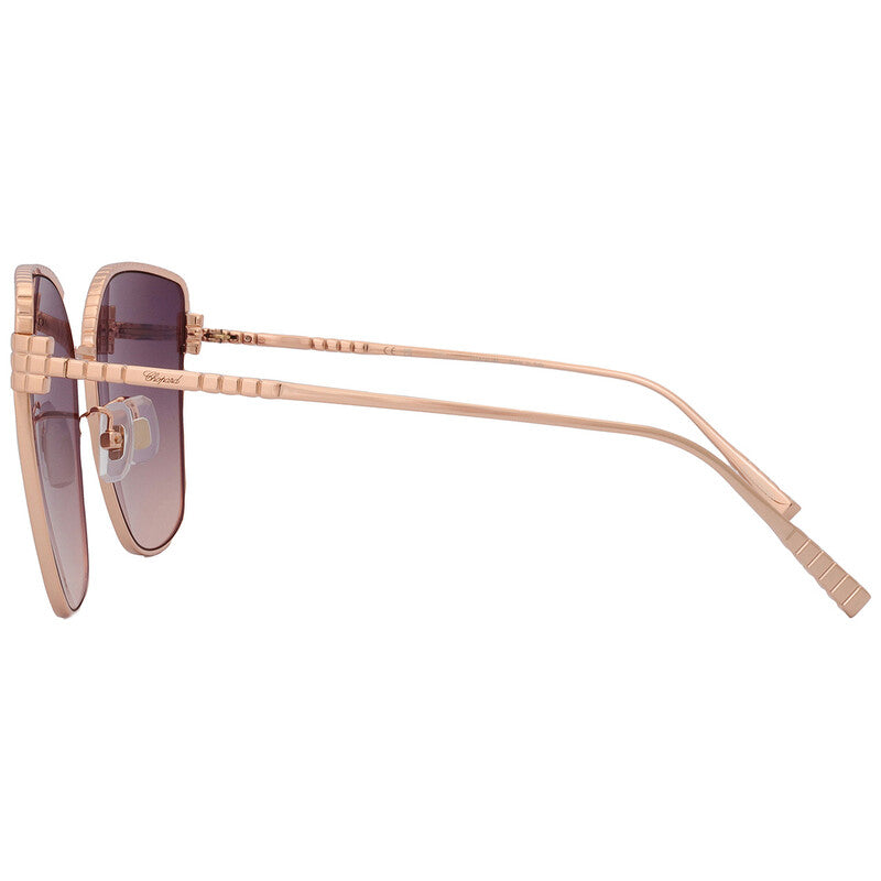 Smoke Orange Gradient Butterfly Ladies Sunglasses