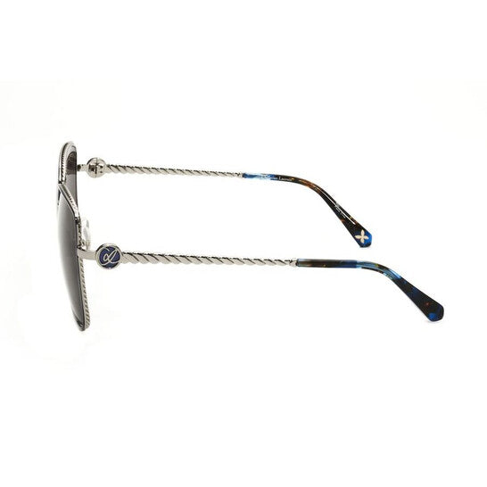 Ladies Black Square Sunglasses