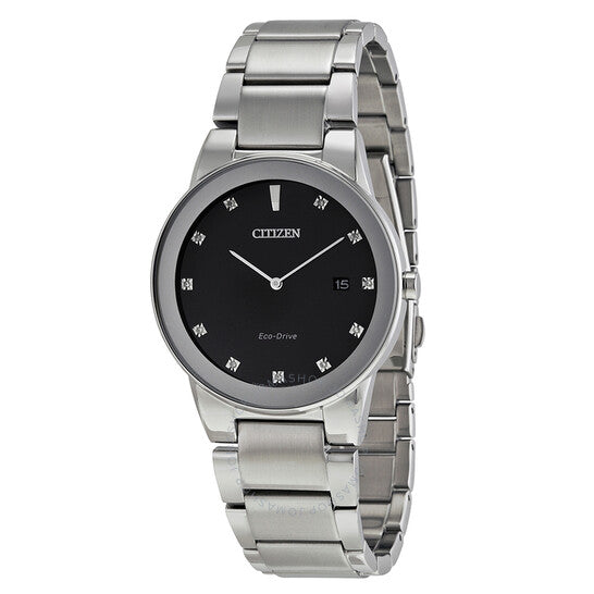 Citizen, Axiom Eco-Drive Black Dial Men's Watch