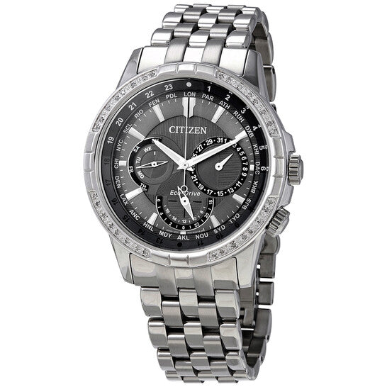 Citizen, Calendrier World Time Grey Dial Men's Watch