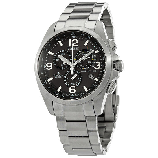 Citizen, Chronograph Quartz Black Dial Watch