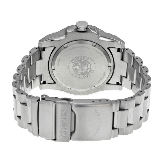 Citizen, Eco Drive STX43 Black Dial Titanium Men's Watch