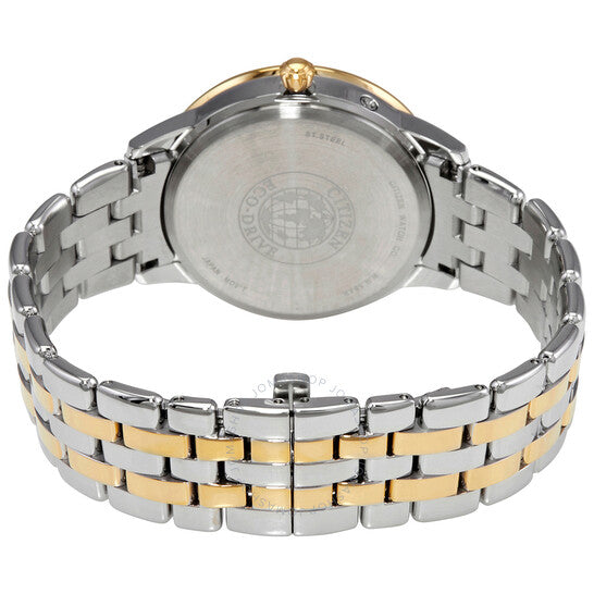 ساعة سيتيزن إيكو درايف كاليندير كرونوغراف دايموند للسيدات