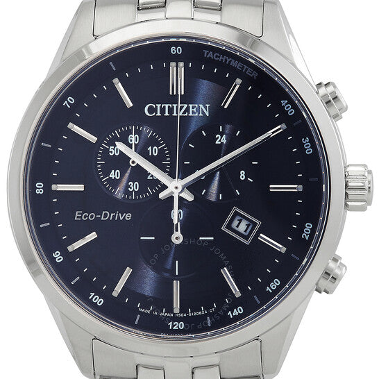 Citizen, Eco-Drive Chronograph Blue Dial Men's Watch