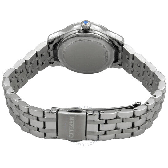 ساعة سيتيزن لونا أوتوماتيكية للسيدات بمينا أزرق