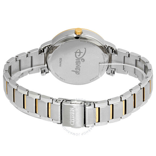 Citizen, Mickey Mouse Eco-Drive Crystal Silver Dial Ladies Watch